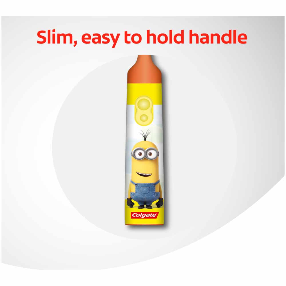 Colgate Extra Soft Battery Powered Kids' Minions Toothbrush Image 9