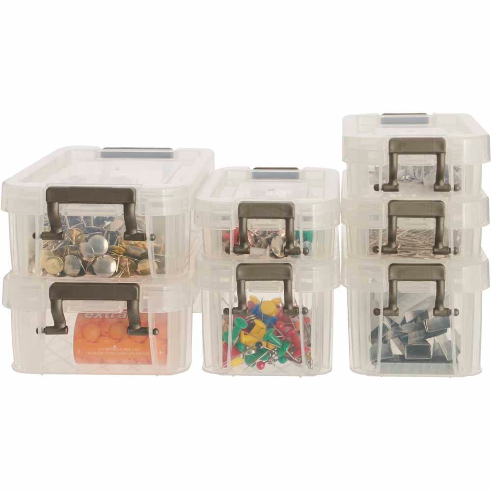 Wilko Assorted Storage Boxes Pack of 7 Wilko