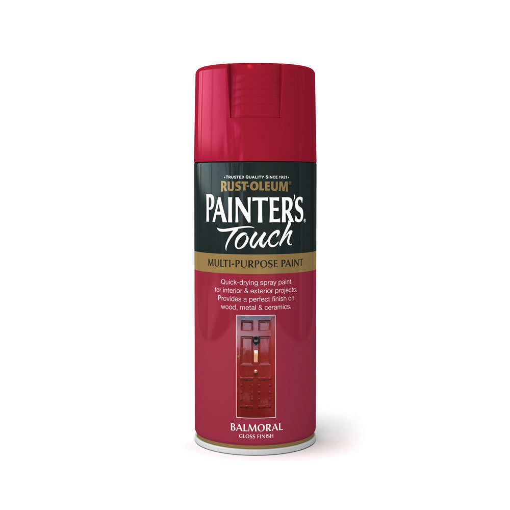 RustOleum Painter's Touch Gloss Spray Paint Balmoral 400ml Wilko