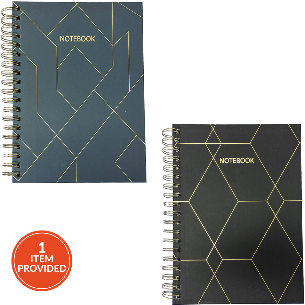 Geo Print B5 Notebook Image 1
