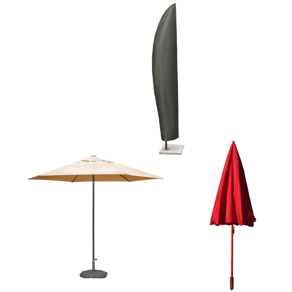 Home Source Duracover Jumbo Parasol Cover Image 3