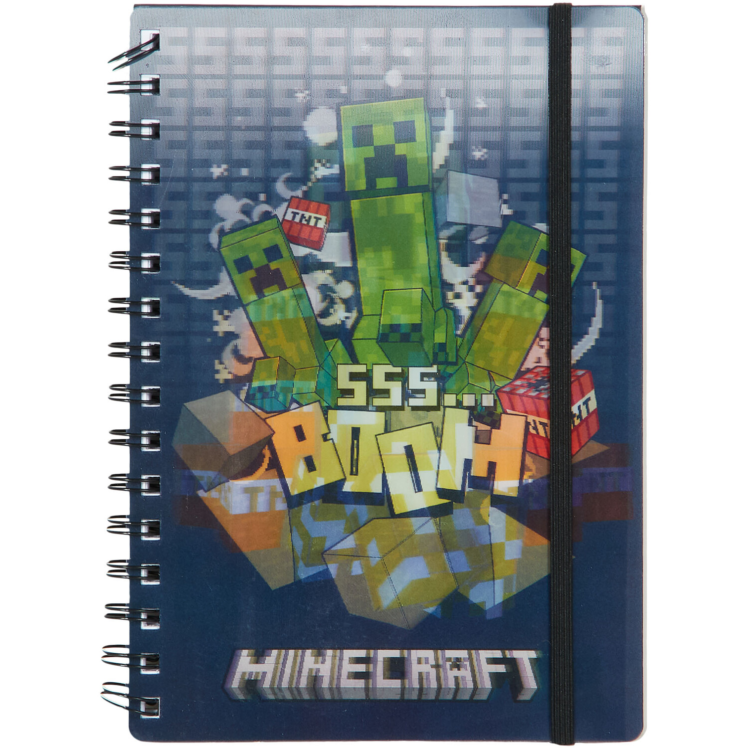 Minecraft A5 Notebook - Blue Image 1