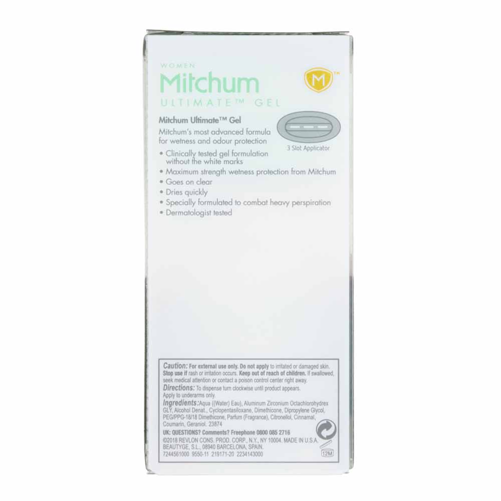 Mitchum Ultimate Powder Fresh Gel Roll On Deodorant 57g Image 2