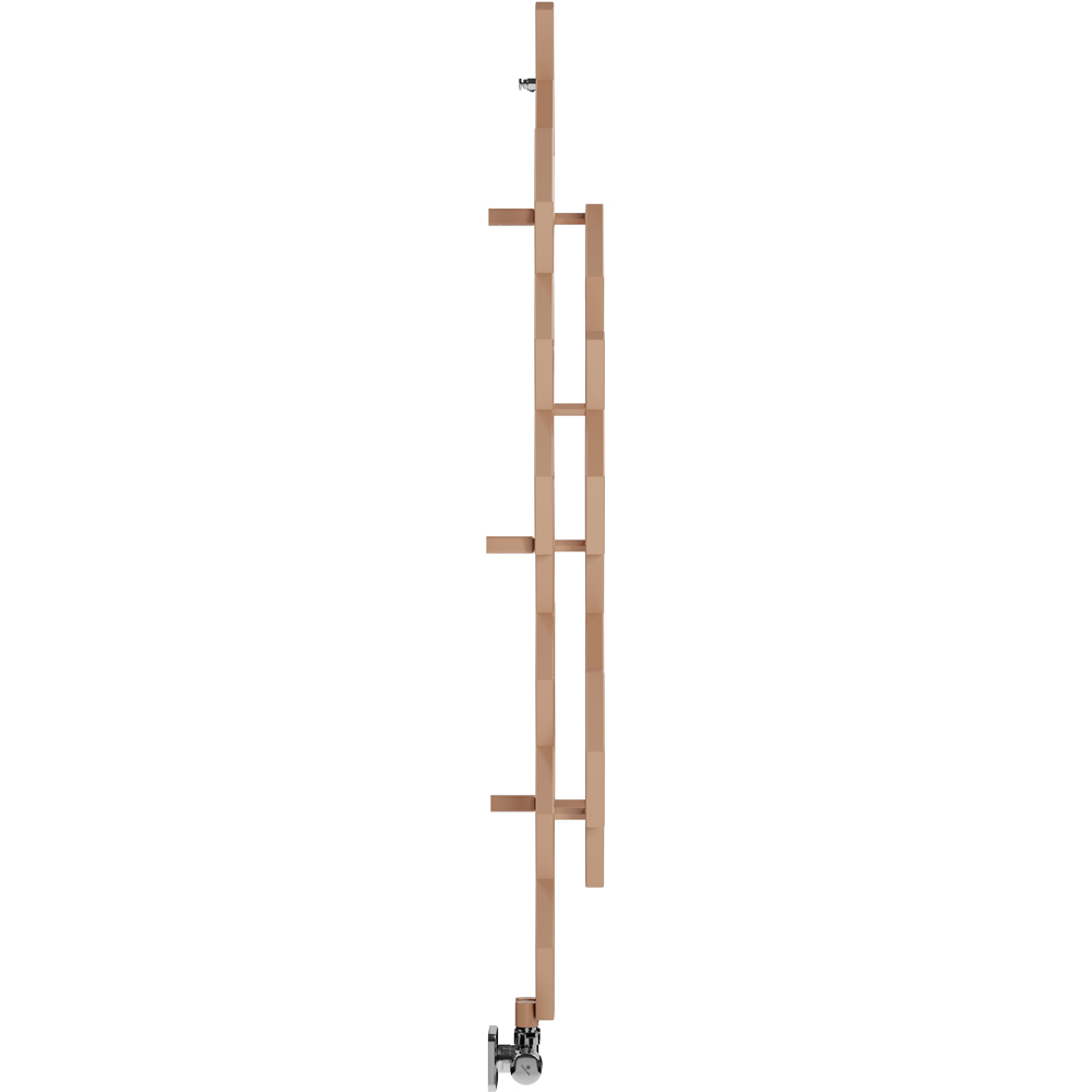 Terma Hex 1180 BTU Bright Copper Radiator 1220 x 486mm Image 4