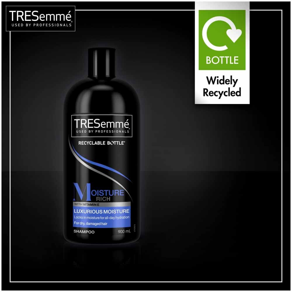 TREsemme Moisture Rich Shampoo Case of 6 x 900ml Image 6