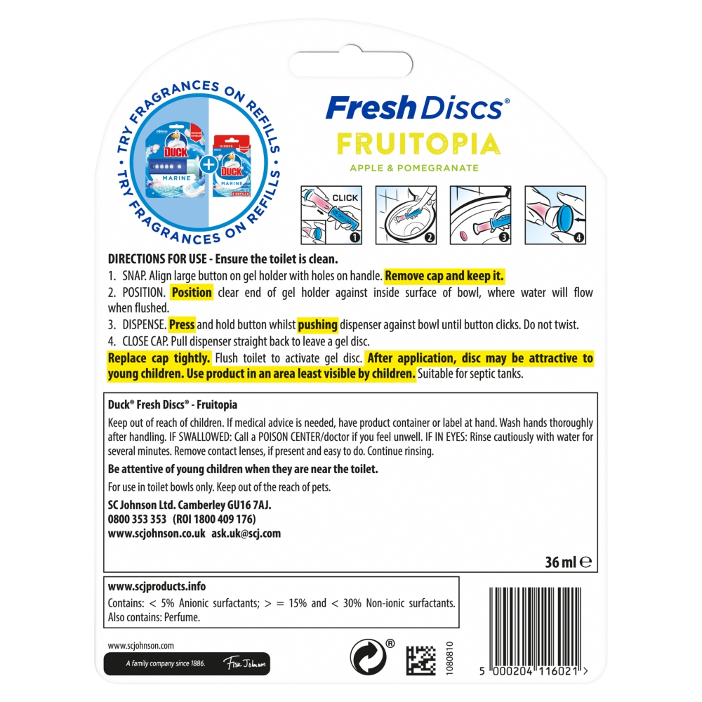 Duck Fruitopia Fresh Disc Holder Image 3