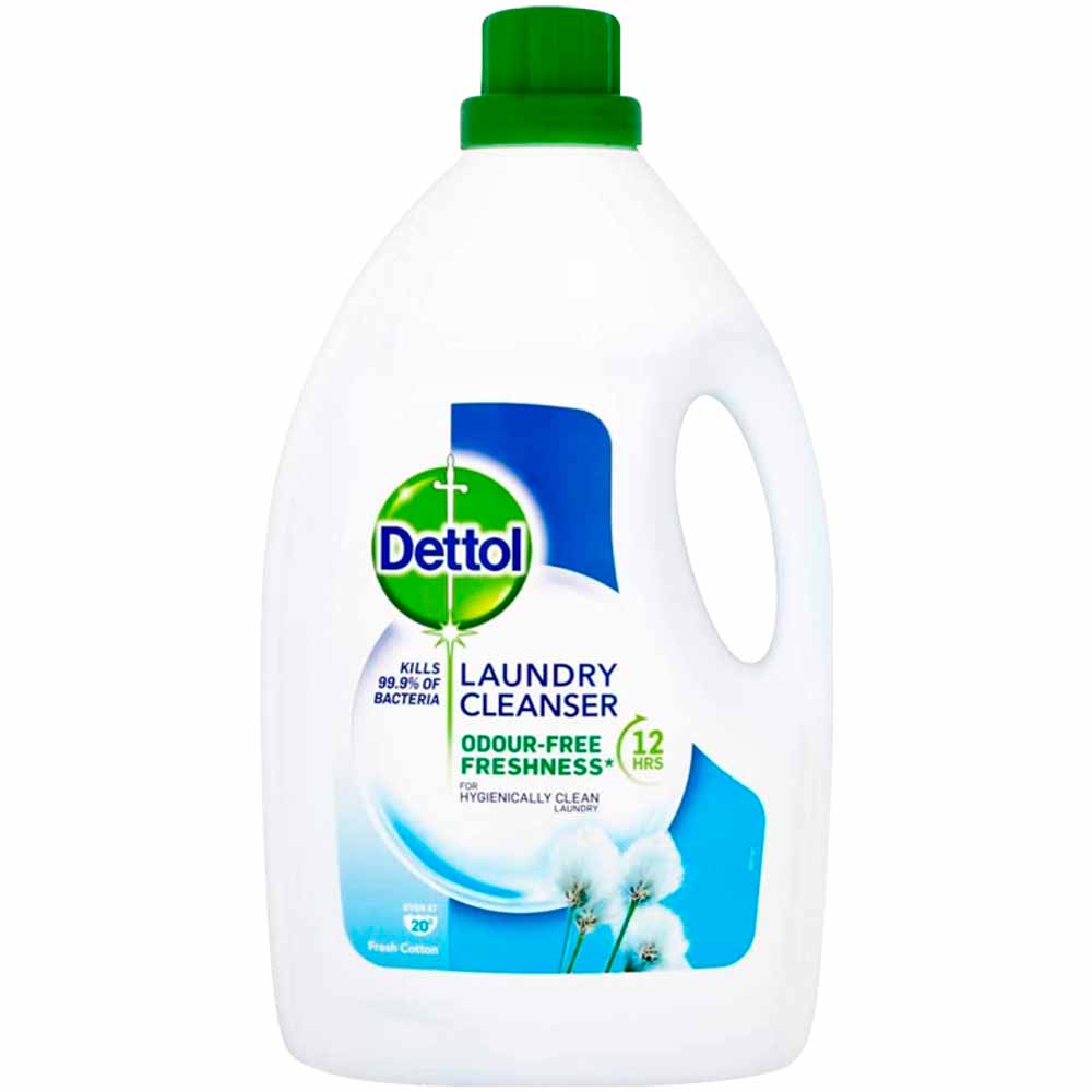 Dettol Fresh Cotton Antibacterial Laundry Sanitiser 2.5L Image 2