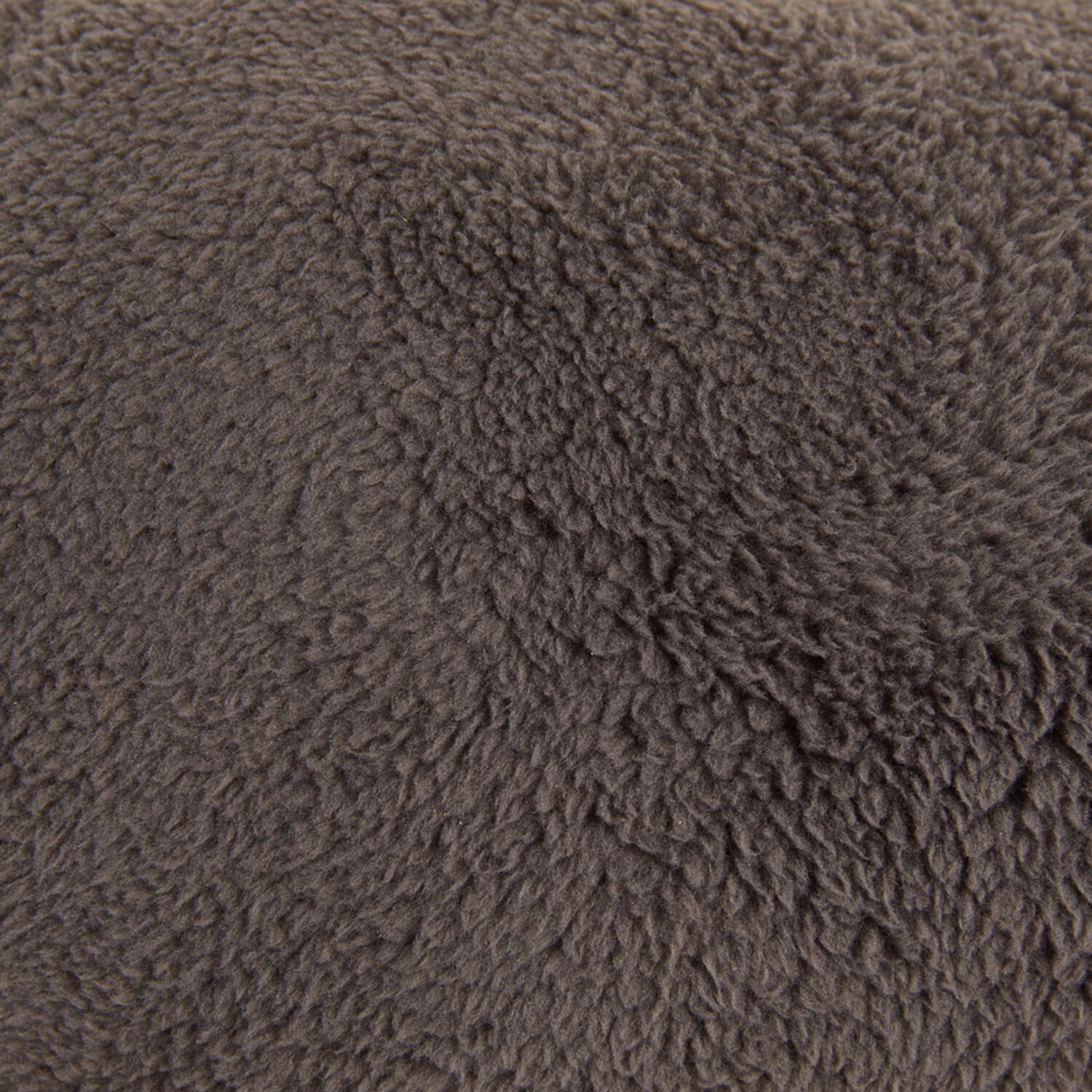 Teddy Fleece Fitted Sheet Charcoal Db - Charcoal / King Image 3