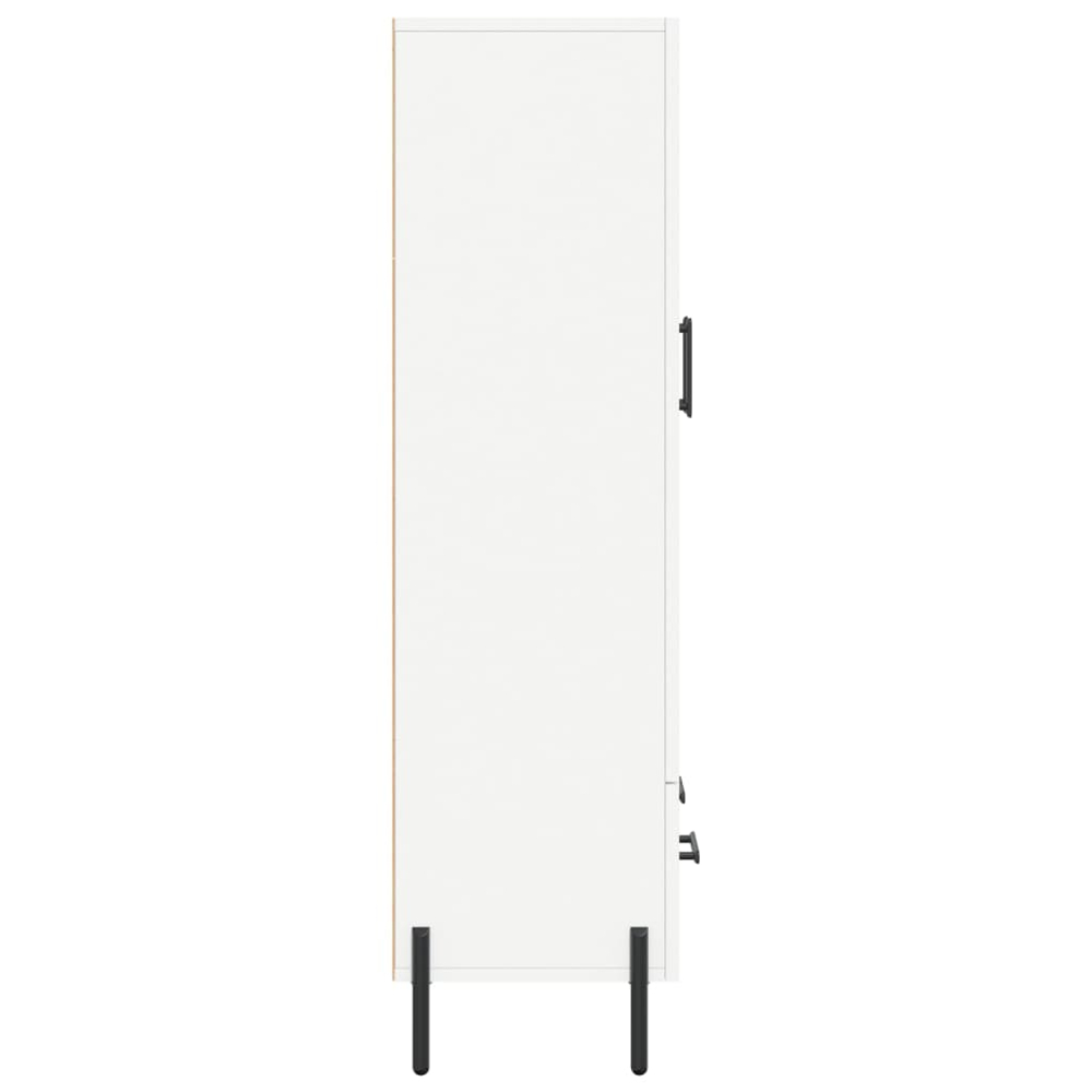 vidaXL 2 Door 2 Drawer White Highboard Image 7