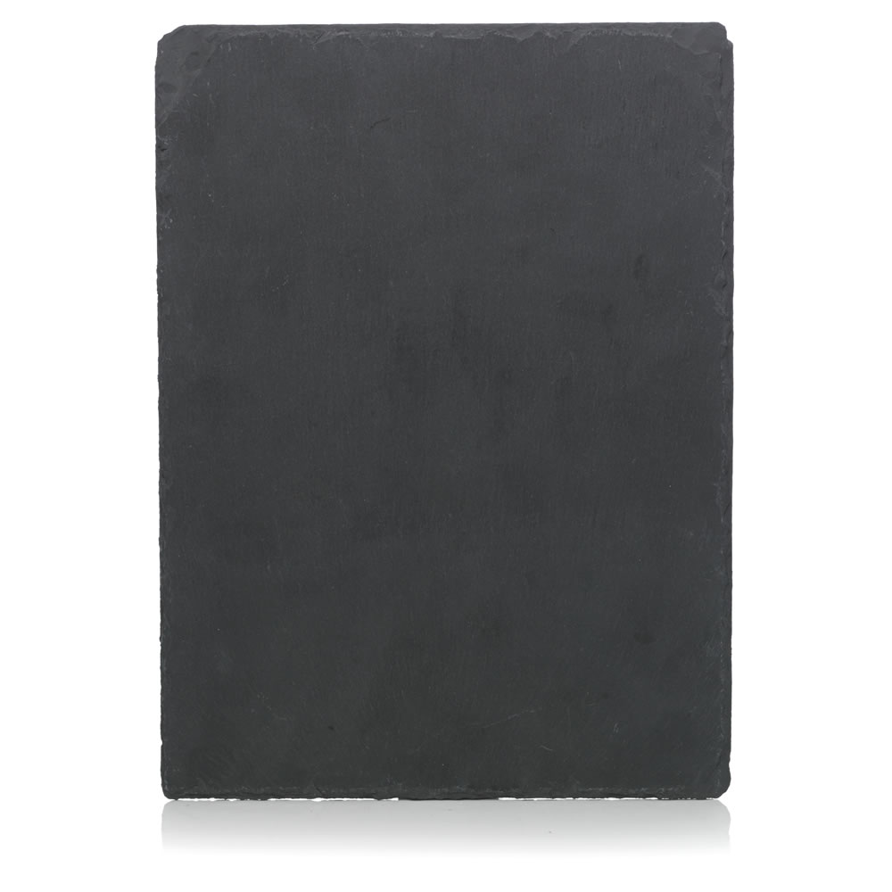 Wilko Placemat Rectangular Slate 2pk Wilko