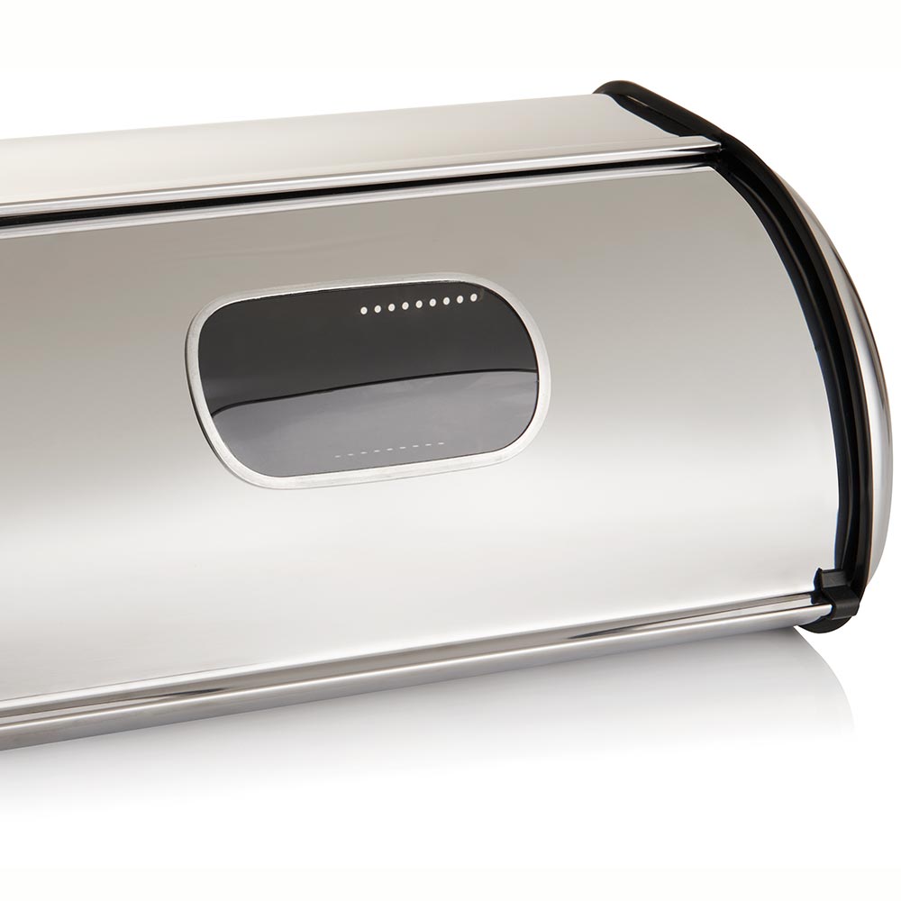 Wilko Chrome Bread Bin Wilko