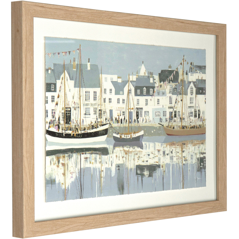 Harbour Side Wooden Framed Art Image 6