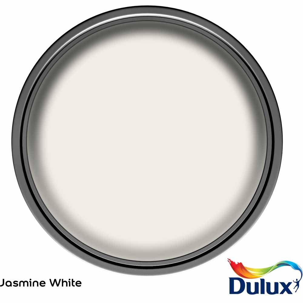 Dulux Easycare Kitchen Walls & Ceilings Jasmine White Matt Emulsion Paint 2.5L Image 3