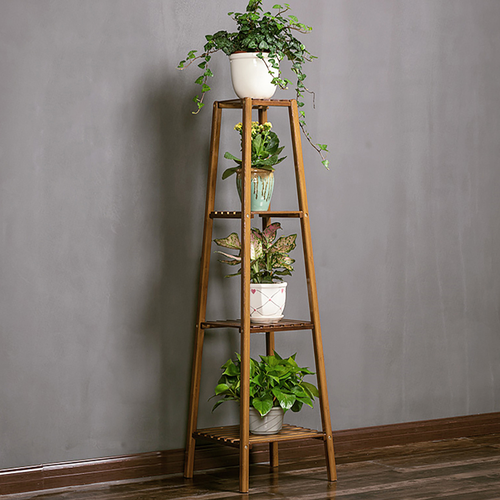 Living and Home Vintage Tiered Plant Stand Display Shelf Image 7