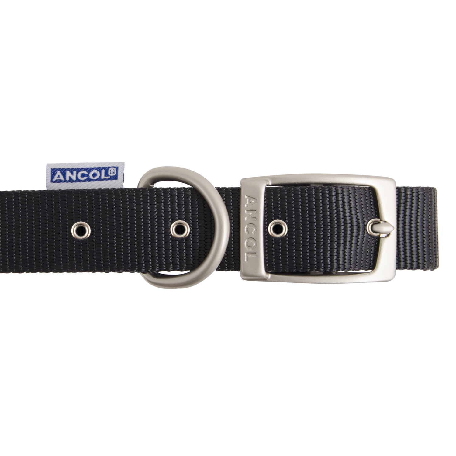 Ancol Dog Collar Nylon - Black / XS Image 1
