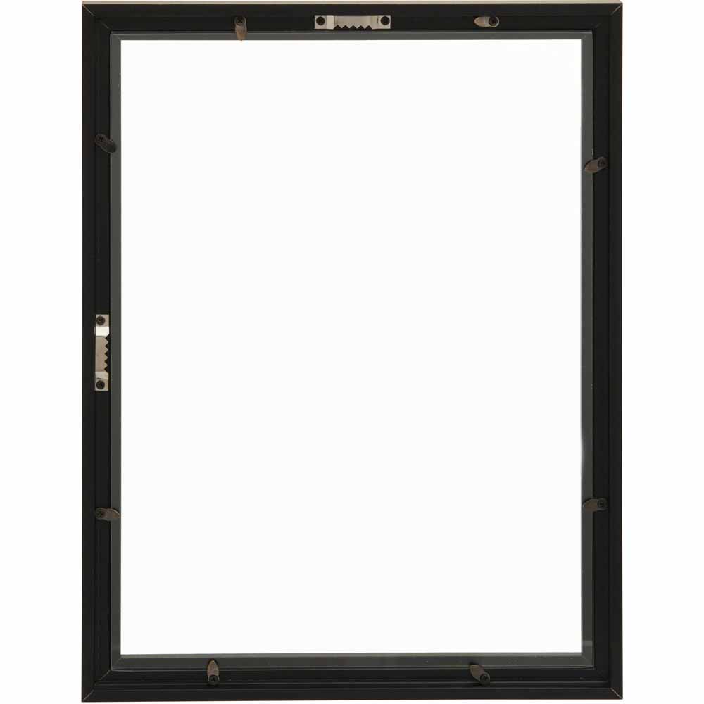 Wilko Glass Black Certificate Frame A4 Image 2