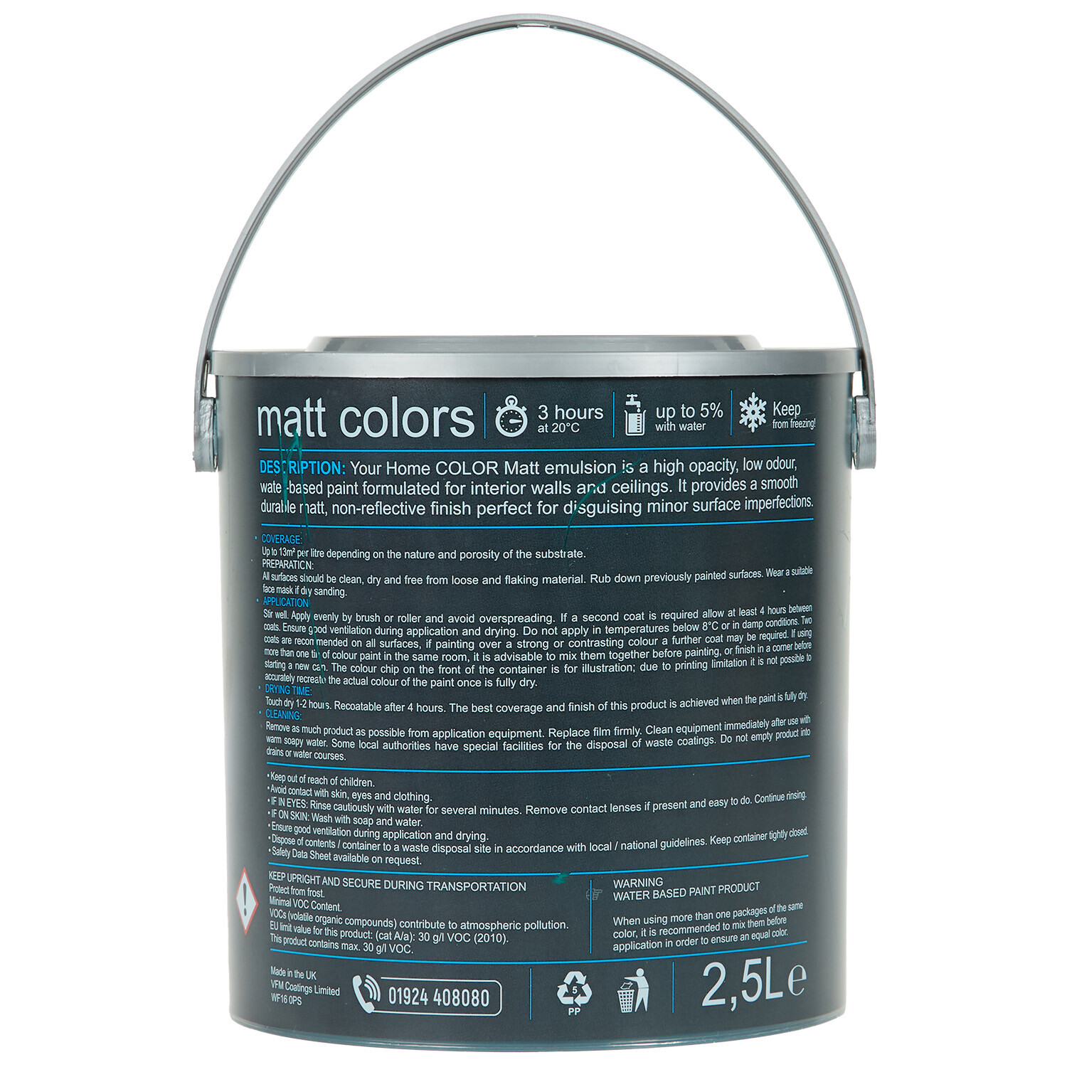 Your Home Matt Emulsion Paint - Emerald City Image 2