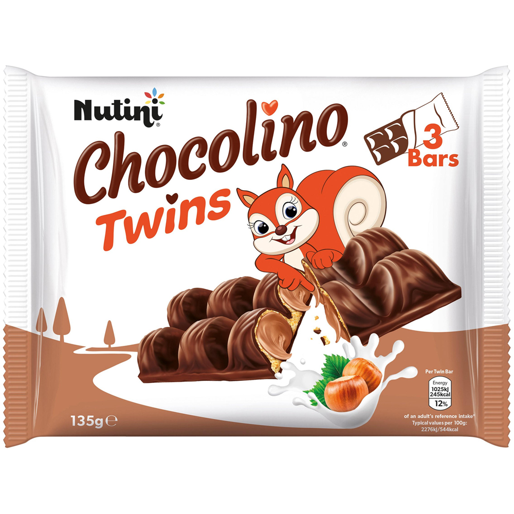 Nutini Chocolino Twins 3 Pack Image
