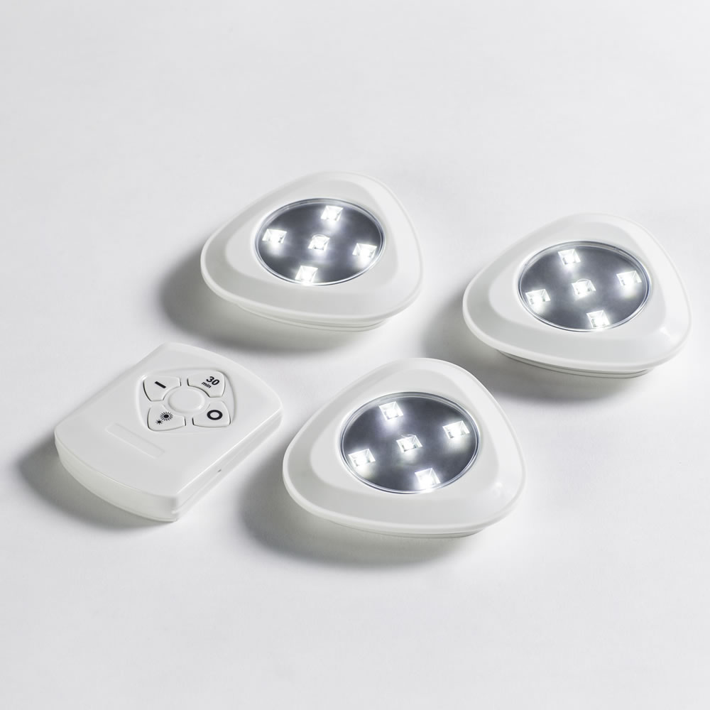 JML Tri Bright Battery Operated LED Lights Wilko