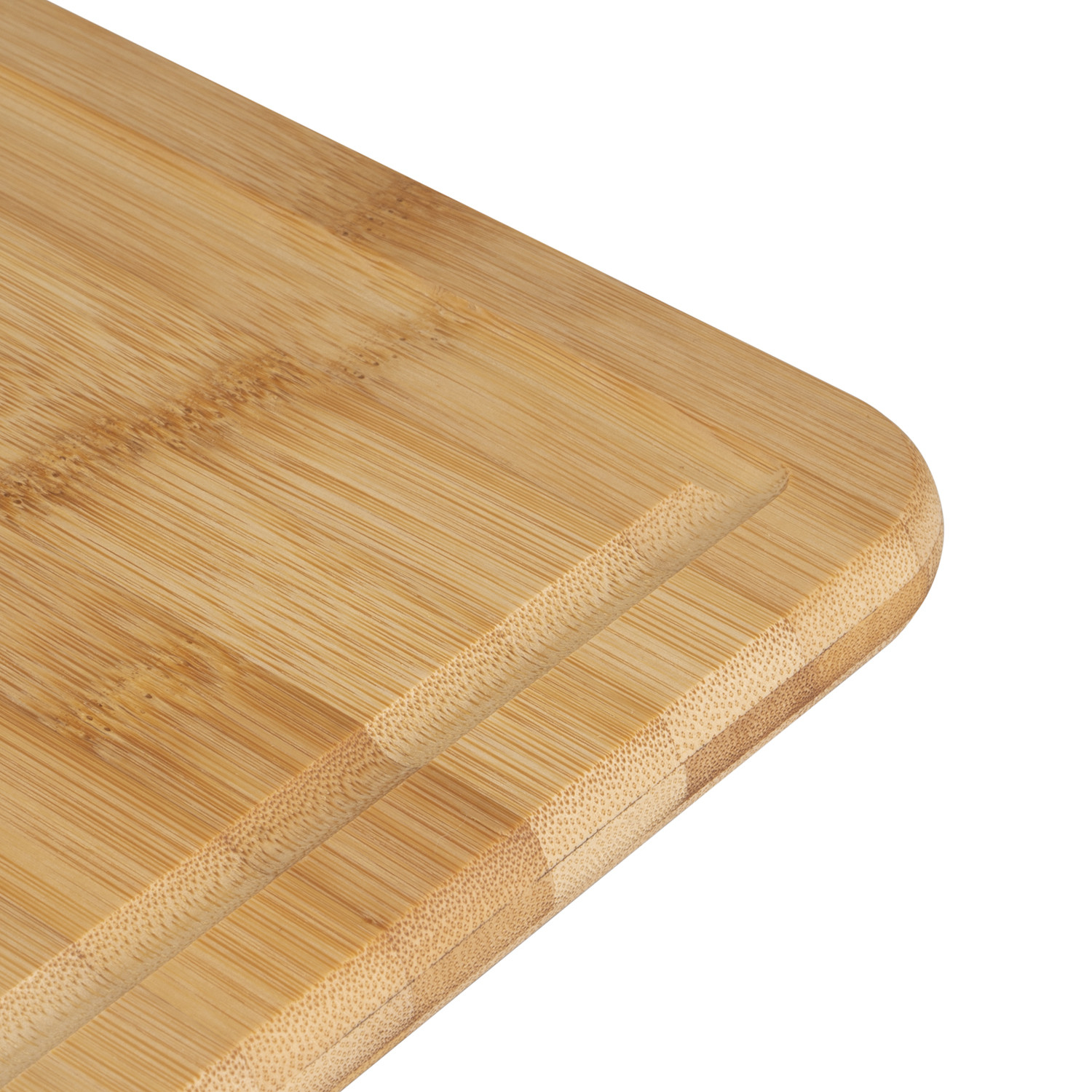 Bamboo Chopping Board with Wire Handle - Small Image 3