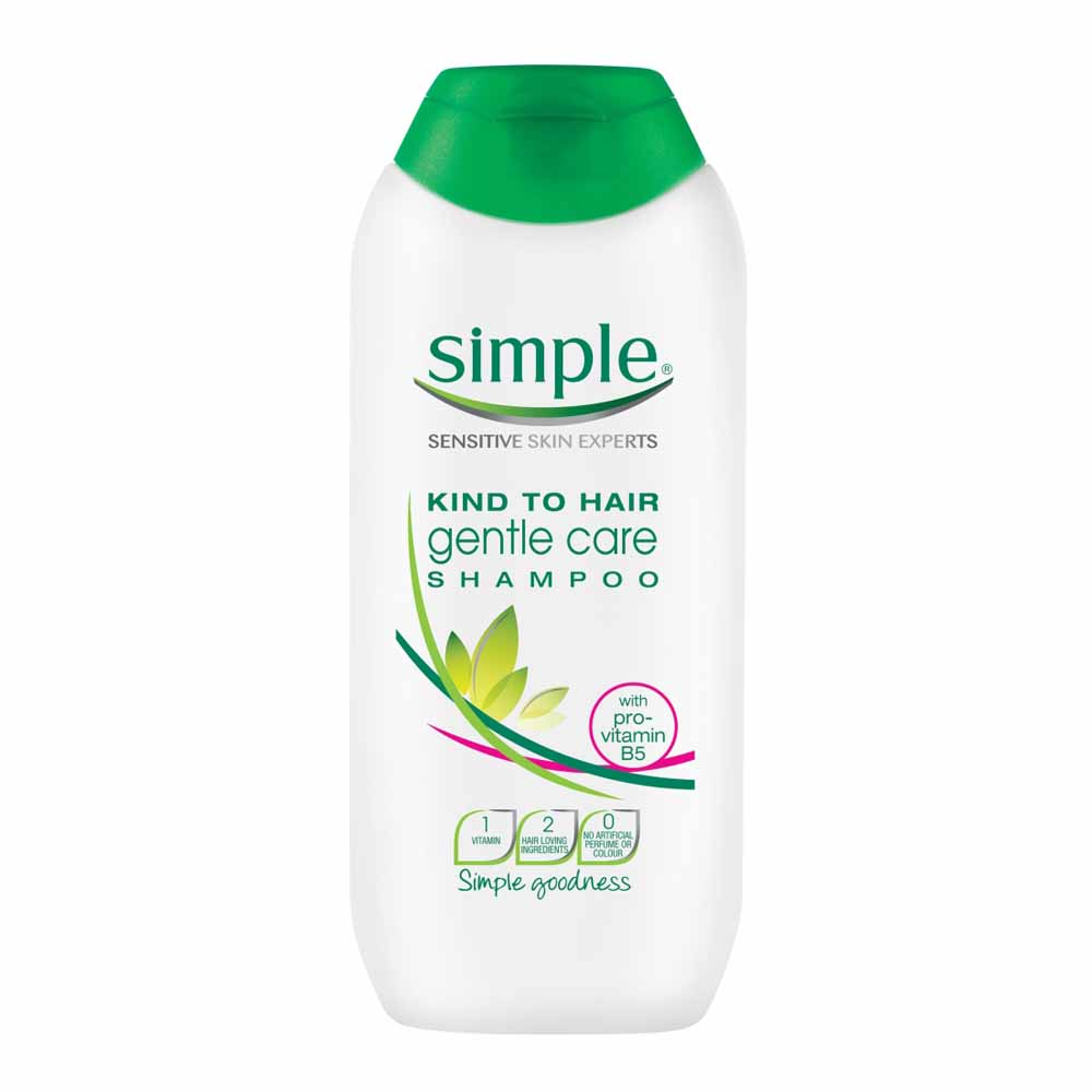 Simple Kind to Hair Gentle Care Shampoo 200ml Image 2