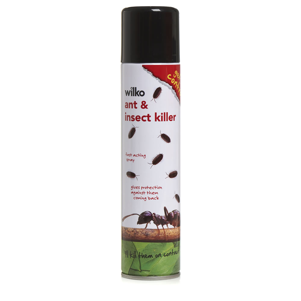Wilko Fast Acting Ant and Insect Killer Aerosol Spray 300ml Image