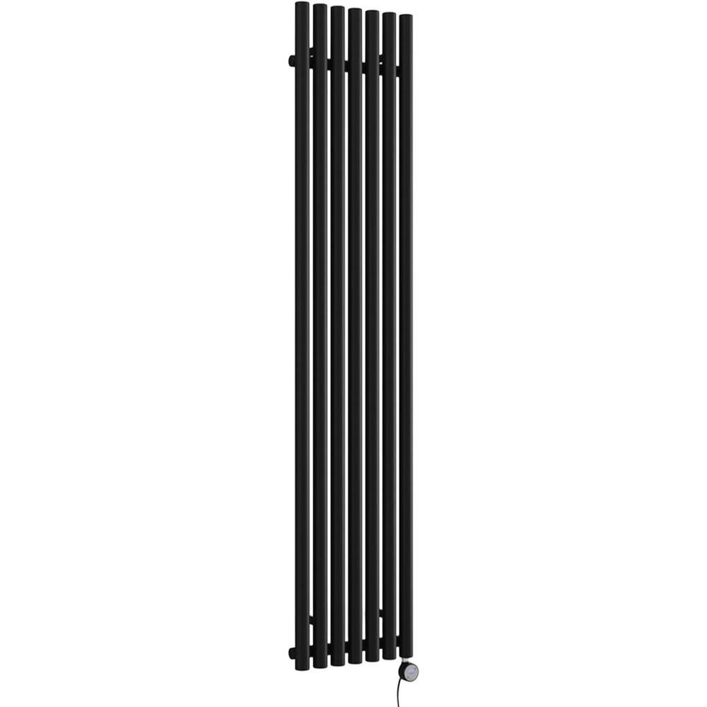 Terma Rolo Room Heban Black Electric Radiator Bluetooth 800W 1800 x 370mm Image 1