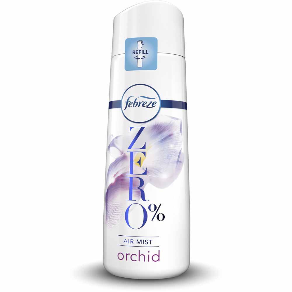 Febreze Zero Air Freshener Mist Ref Orchid 300ml Wilko
