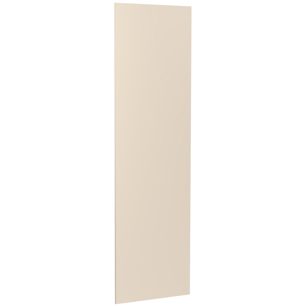 Kitchen Kit Slab Gloss Cashmere Larder End Panel 2400 x 600 x 18mm Image 1