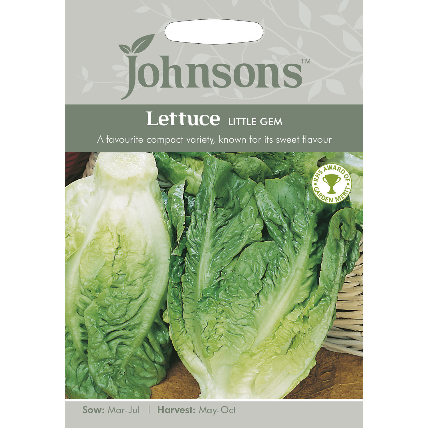 Johnsons Little Gem Lettuce Seeds Image 2