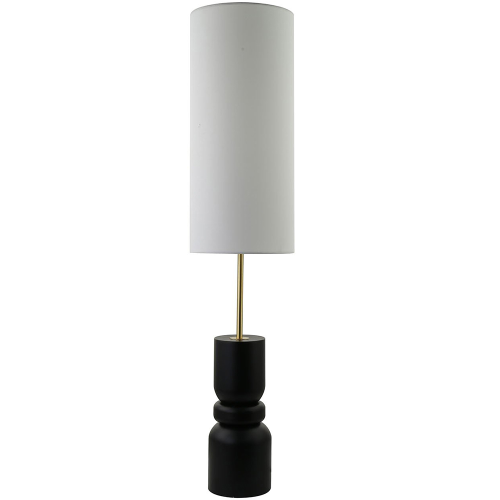 Ramona Floor Lamp - Black and Gold Image 1