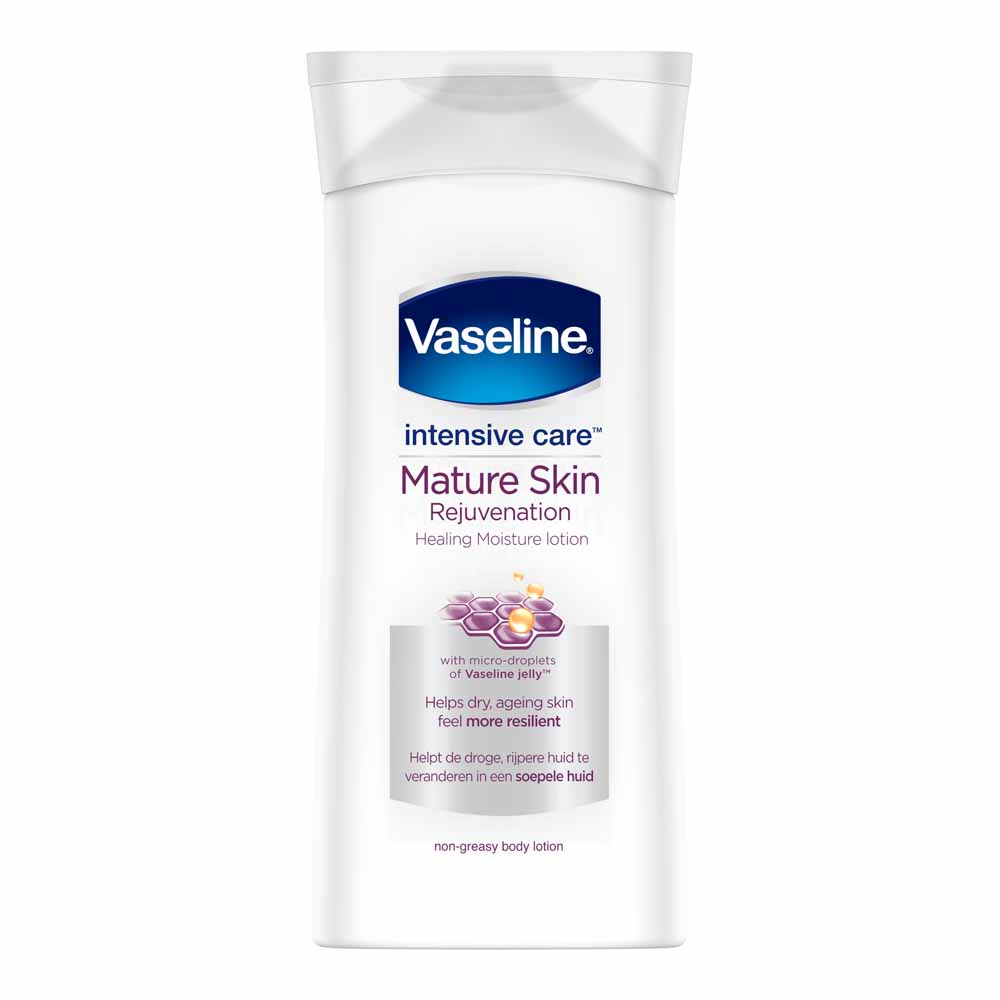 Vaseline Mature Skin Lotion Case of 6 x 400ml Image 2