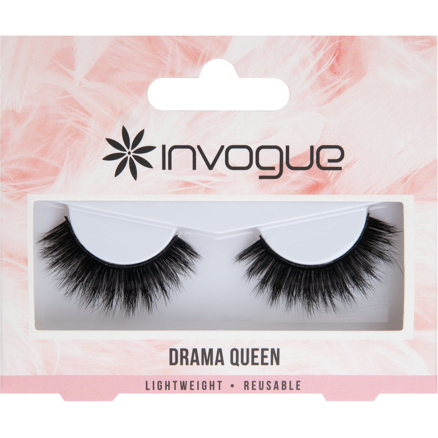 Invogue Drama Queen False Lashes - Black Image 3