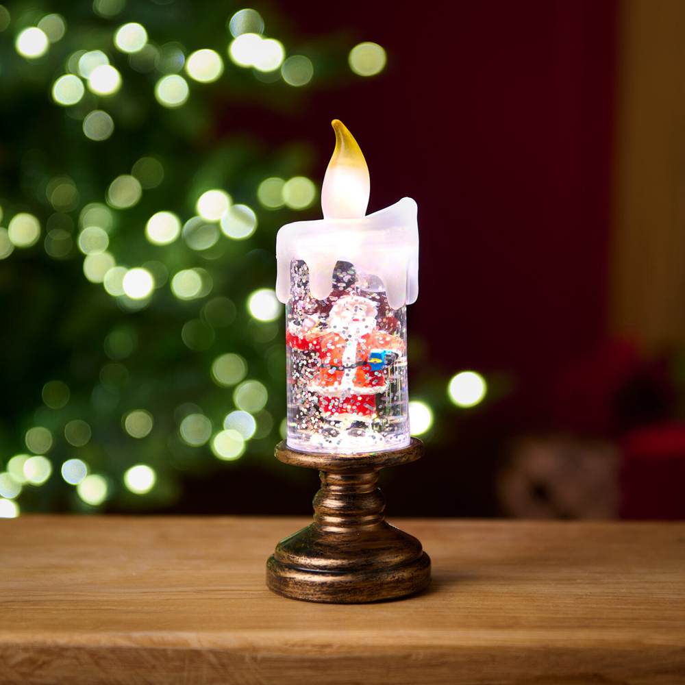 Mini Glitter Candle Scene Image 3