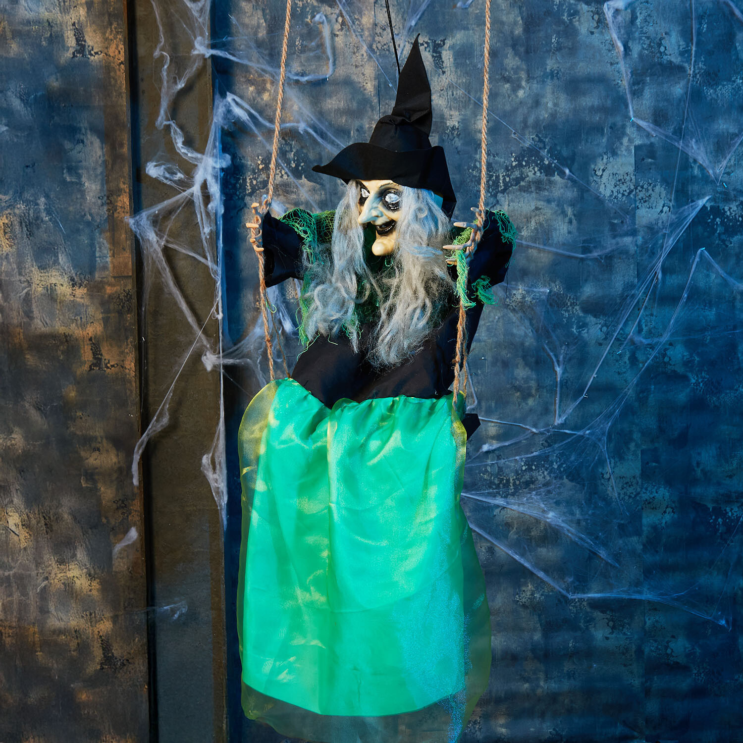 Haunted Swinging Witch Multicolour Image 2