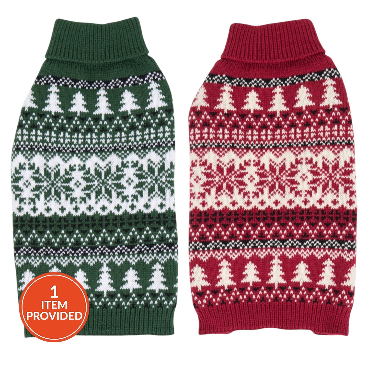 Buttoned Knit Dog Jumper XS Image 6