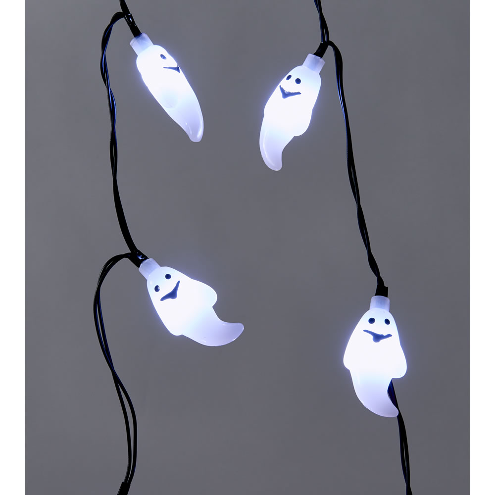 Wilko Halloween Spooky Ghost Lights Image 2