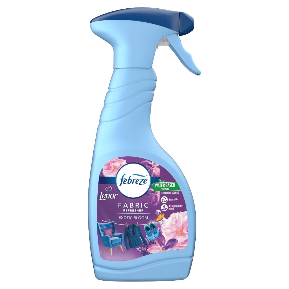 Febreze Exotic Bloom Fabric Refresher Case of 8 x 500ml Image 2