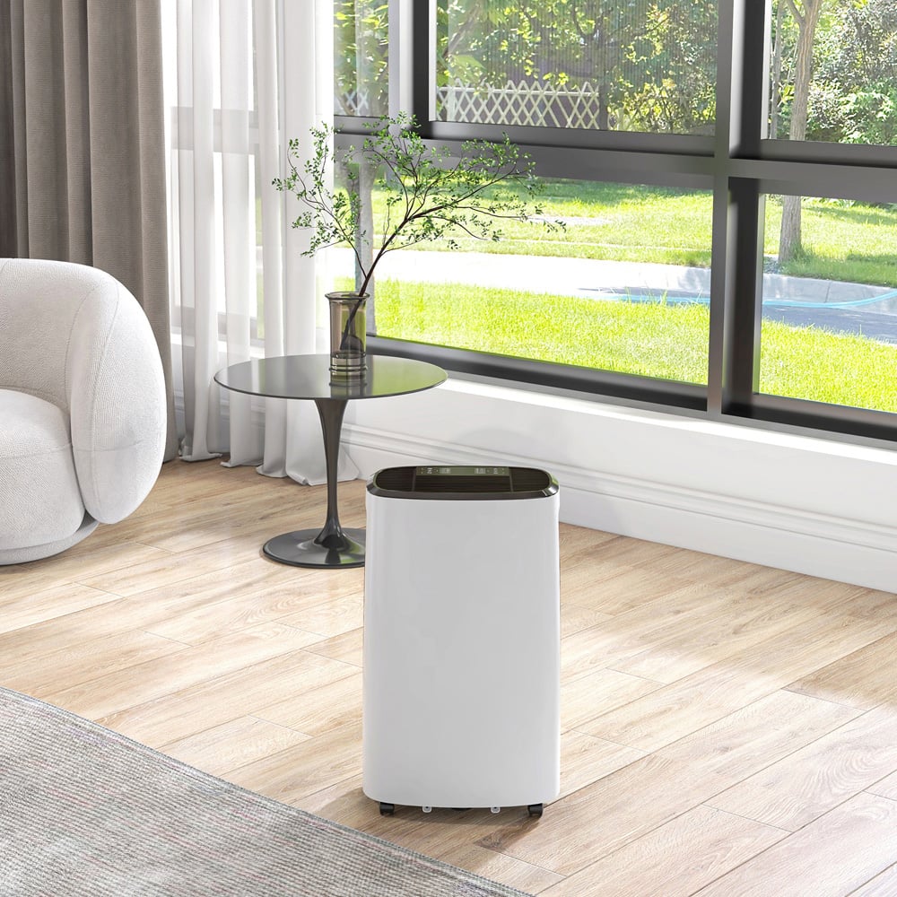 HOMCOM White Portable Dehumidifier 3.7L Image 7