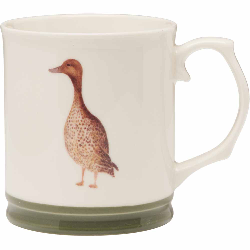 Wilko Watercolour Duck Mug Image 1