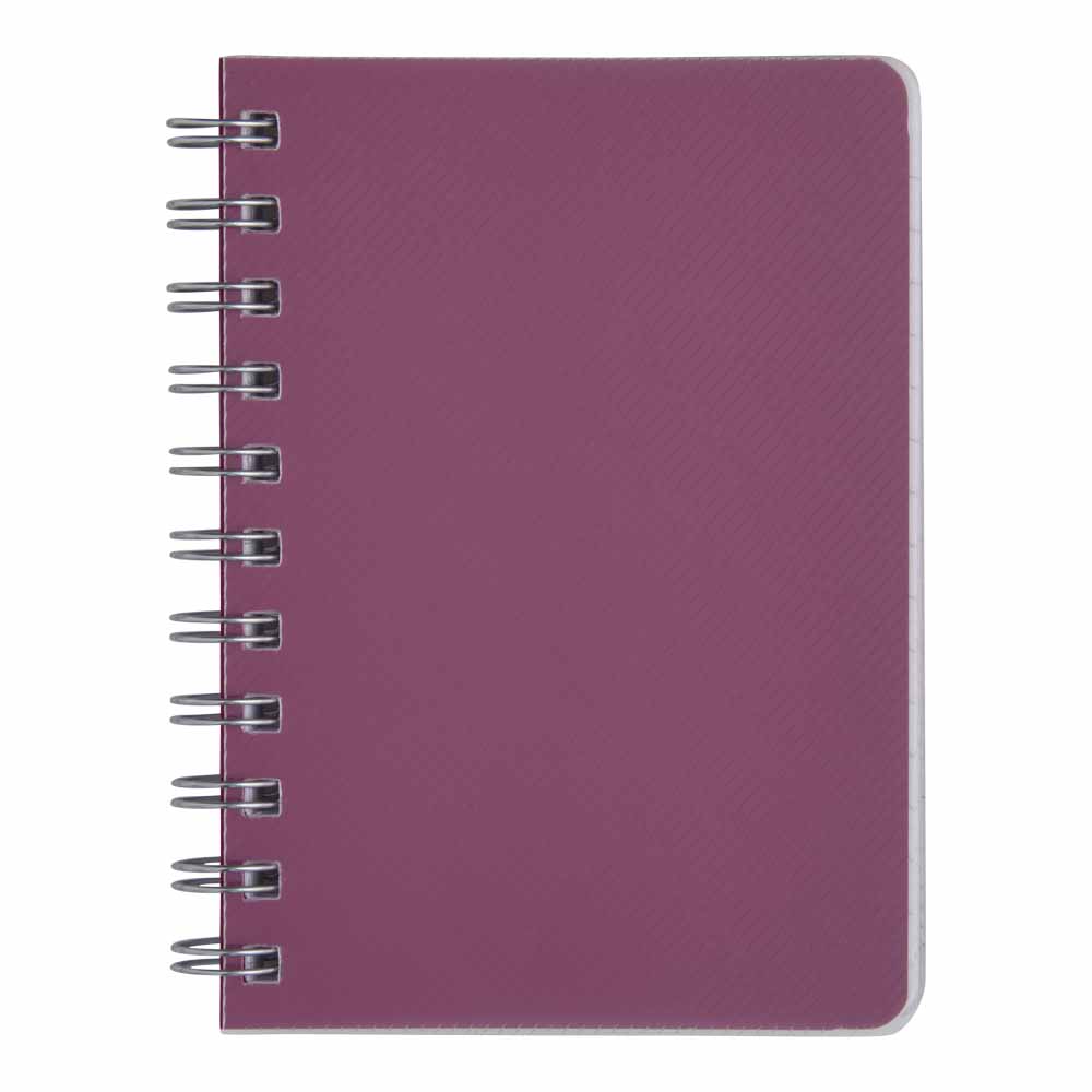 Wilko A6 Notebook Pink Wilko