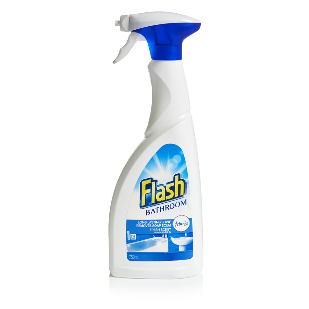 Flash Bathroom Spray 750ml Wilko