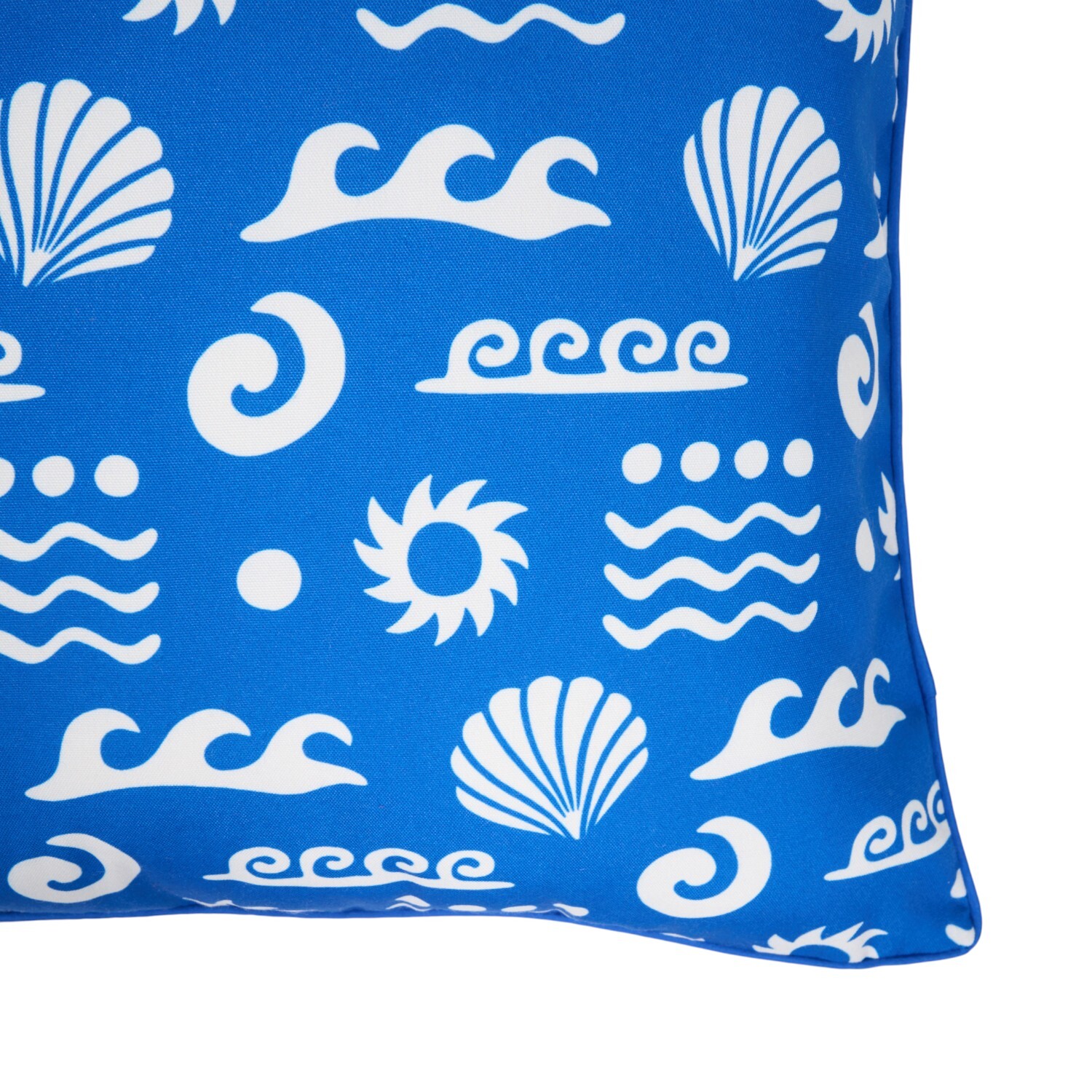 Neptune Icons Outdoor Cushion Blue Image 3