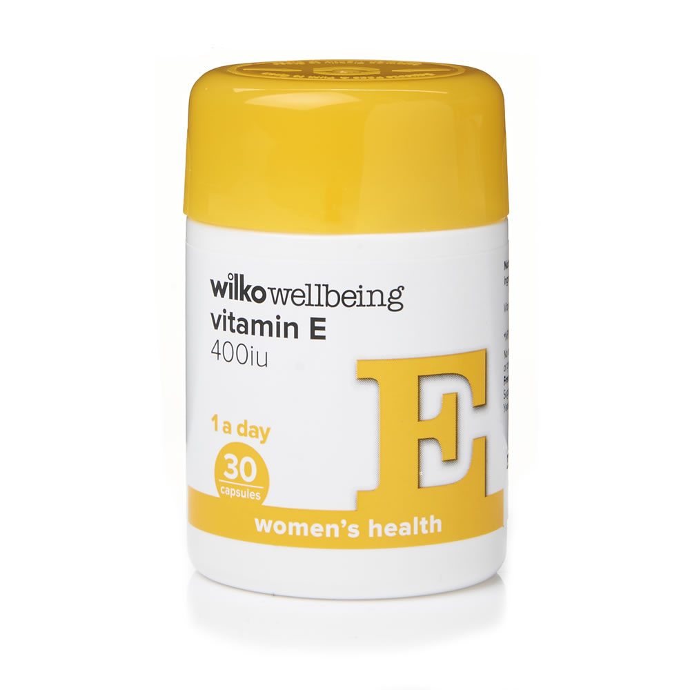Wilko Vitamin E Tablets 400iu 30 pack Image