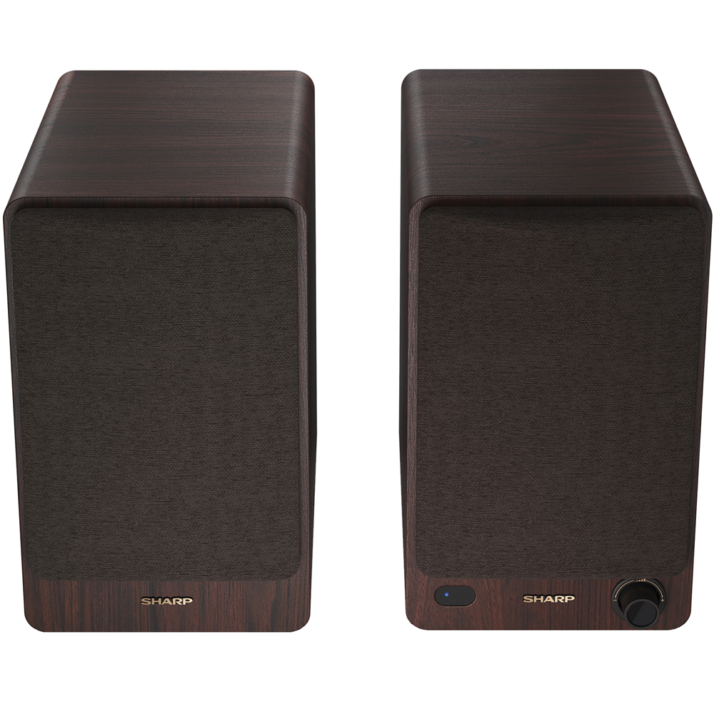Sharp Brown 2.1 Bluetooth Speakers 60W Image 4