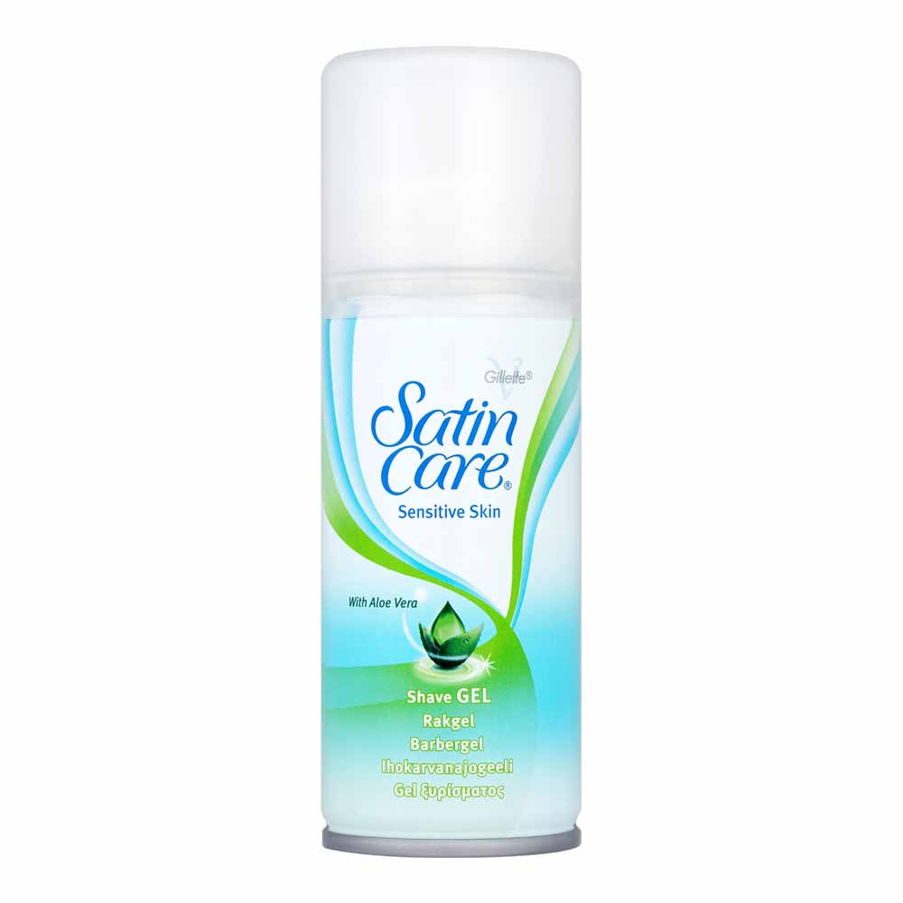 Gillette Satin Care Sensitive Skin Shaving Gel 75ml  - wilko