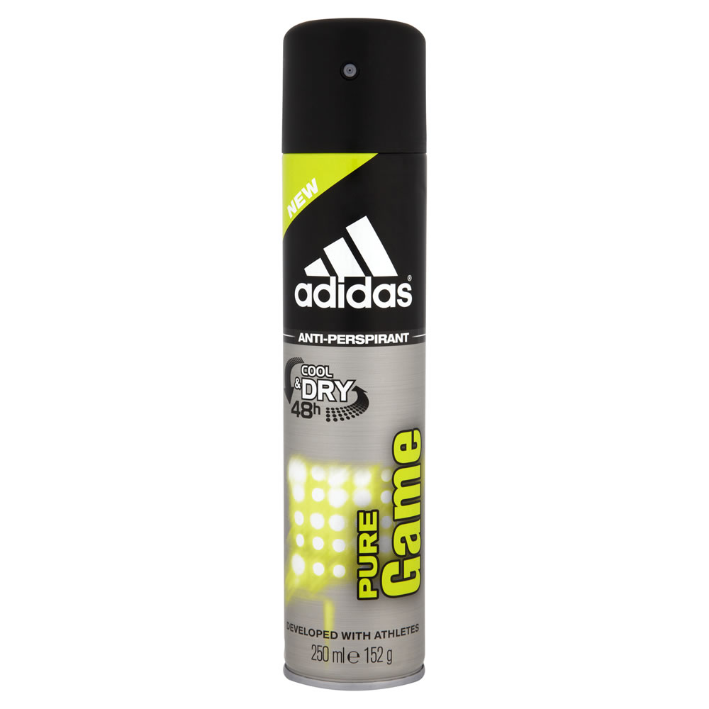 Adidas Pure Game Anti-Perspirant Deodorant 250ml Image