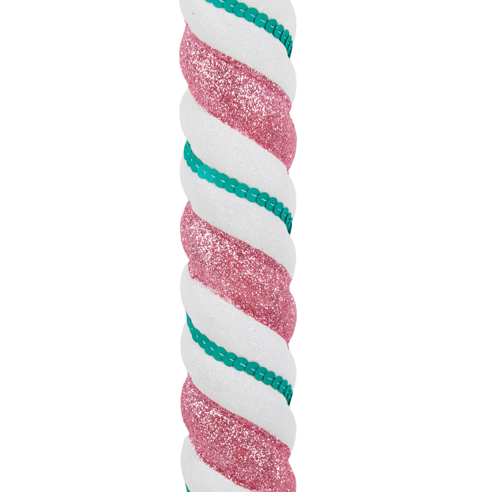 Giant Glitter Candy Cane - Red Image 2