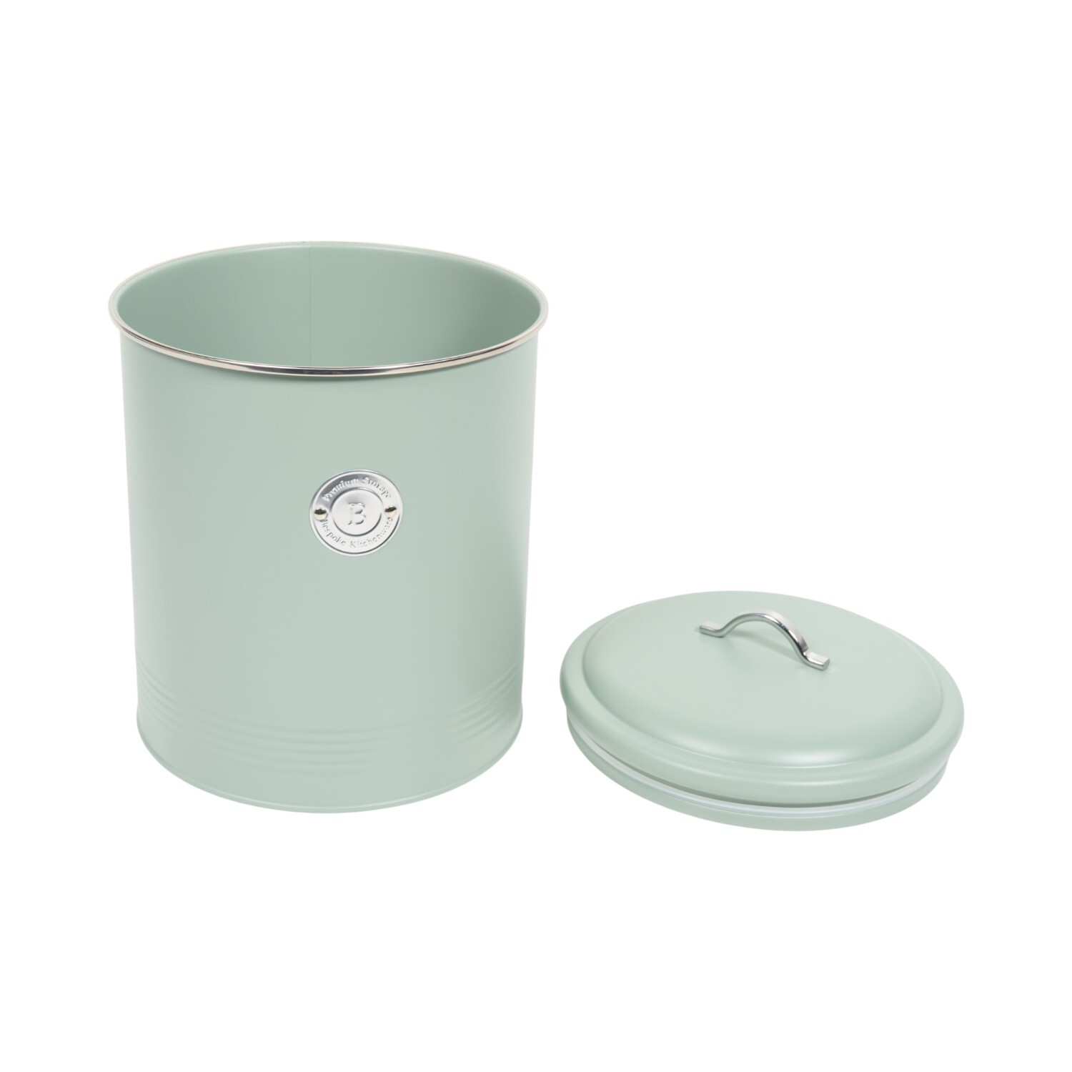 Stockholm Round Bread Canister Sage Image 4