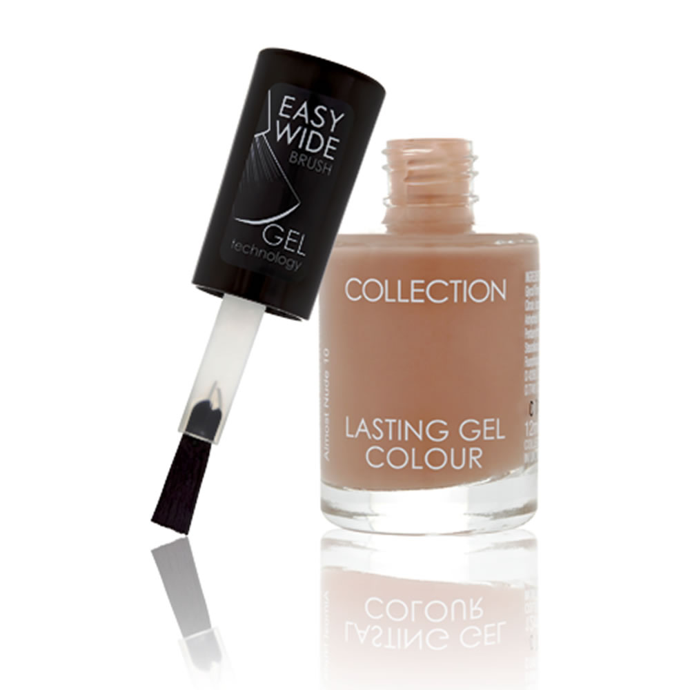 Collection Lasting Gel Colour Nail Polish Almost Nude 10 12ml Image 2